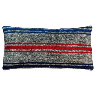 Vintage Turkish Kilim Cushion Cover, 1970s For Sale