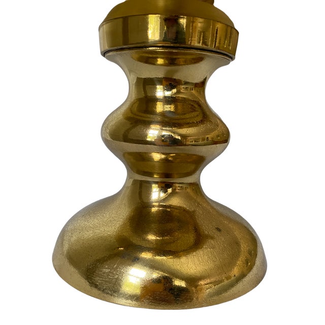 1970's Footed Brass Bowl Compote With Two Swan Handles Chairish