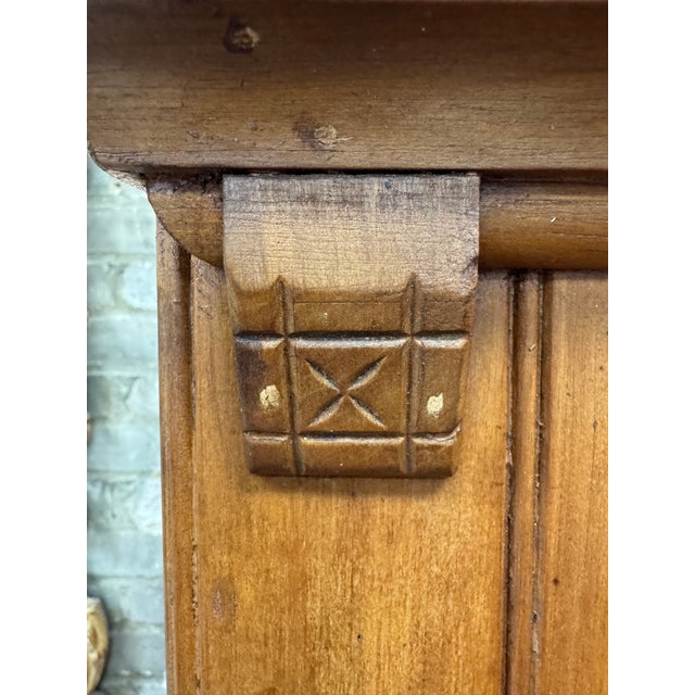 Antique 1880s Eastlake Wardrobe For Sale - Image 9 of 18