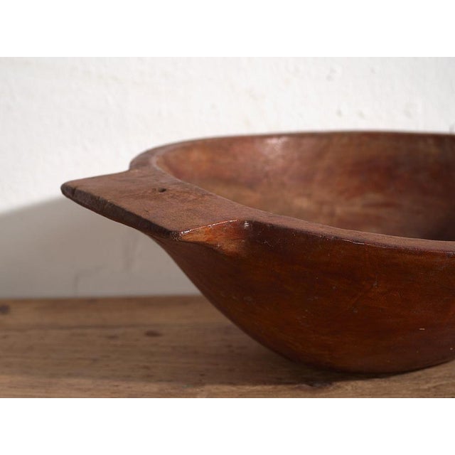 Antique small bowl (c.1900) Dimensions: Length: 38 cm Depth: 30 cm Height: 11 cmStyle: PrimitiveMaterials and techniques:...