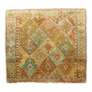 Early 20th Century Tribal Jaff Kurd Mini Rug