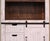 Industrial Greenview Sliding Door Bookcase - Distressed White For Sale - Image 3 of 4