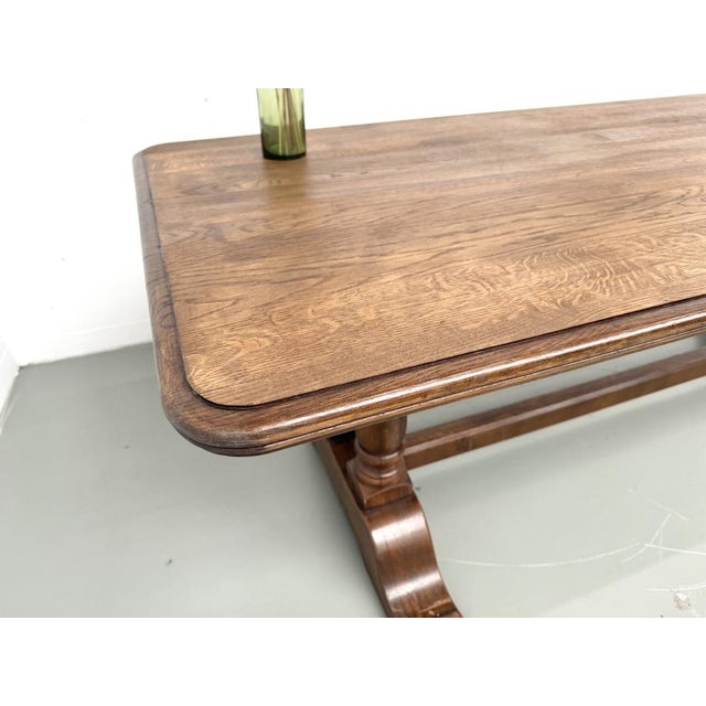 Vintage Farmhouse Table in Oak, 1950s For Sale - Image 14 of 18