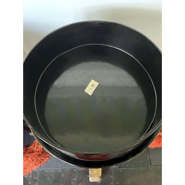 Pair of Large Antique Japanese Hokai Lacquer Boxes For Sale - Image 10 of 18