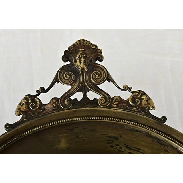 French 19th Century Bronze Neoclassical Tazza of Cupid and Venus For Sale - Image 9 of 10