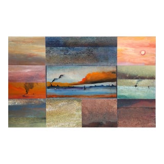 Vladimir German, Far Rockaway Seascape, Oil Painting For Sale