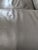 Vintage Grey Leather Sofa For Sale - Image 5 of 6