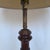 Frederick Cooper Mid 20th Century Neoclassical Frederick Cooper Mahogany Brass Table Lamp W/ Shade For Sale - Image 4 of 10