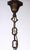 Mid-Century Modern Antique Brass Glass Chandelier, 1930s For Sale - Image 3 of 11
