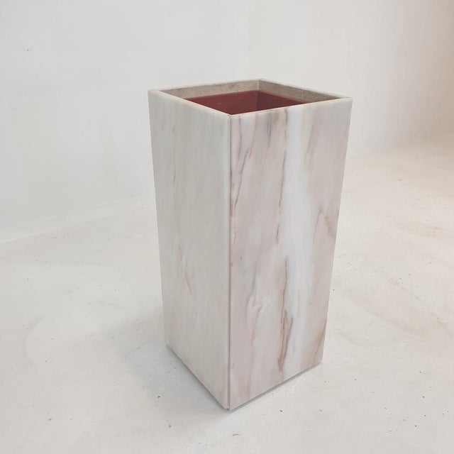 Italian Marble Planter, 1970s For Sale - Image 6 of 15