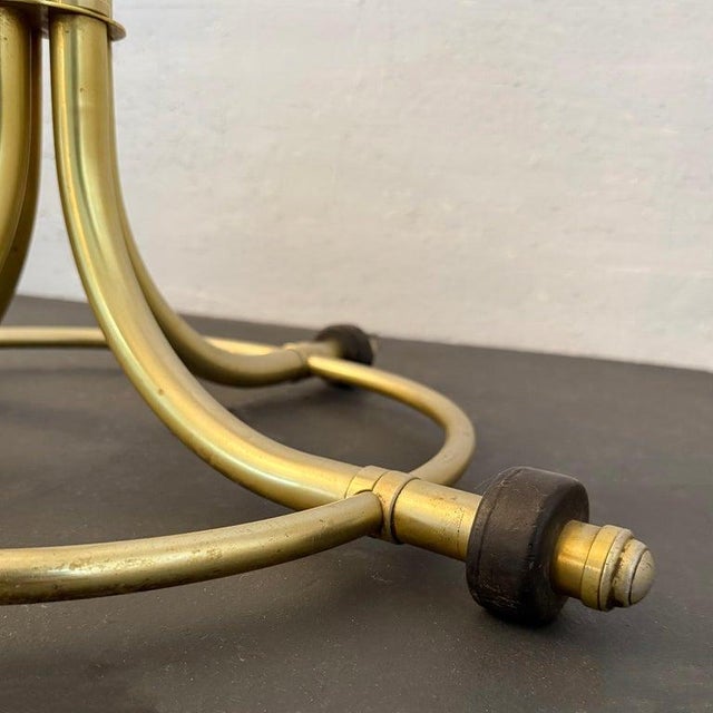 1930s Art Deco Tubular Anodized Aluminum Standing Coatrack by Warren McArthur For Sale - Image 9 of 10