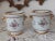 Gorgeous Old Paris porcelain cache pots- planters or vases. Each side portrays a different style- elegant floral and royal...