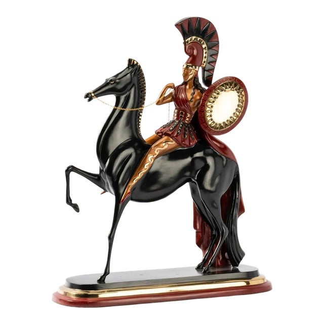 "Amazon" Bronze Sculpture by Erté, 1985 For Sale