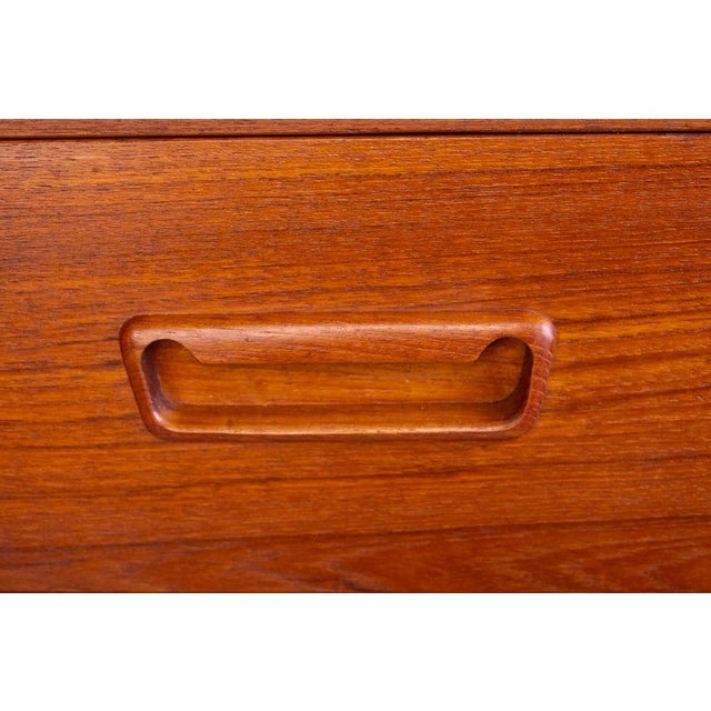 Danish Teak Secretaire by Arne Wahl Iversen for Vinde Møbelfabrik, 1960s For Sale - Image 11 of 14