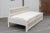 White Carved Floral Jali Daybed Sofa For Sale - Image 9 of 13