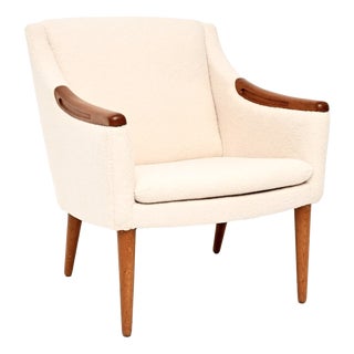 Vintage Scandinavian Teak Armchair, 1960 For Sale