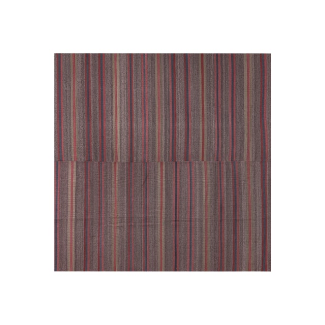 Decorative Oversized Turkish Kilim Rug 9' X 10'9'' For Sale - Image 4 of 10