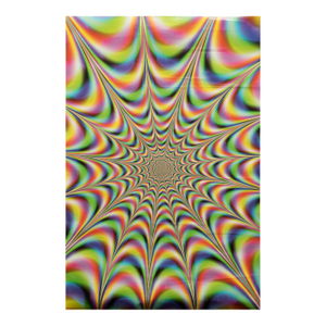2000 Mesmerizing Optic Art Poster