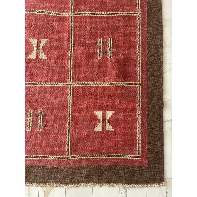 Märta Måås-Fjetterström Large 1950s Vintage Swedish Rug For Sale - Image 4 of 10