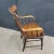 Brown 1910s Edwardian Oak Tub Chair For Sale - Image 8 of 16