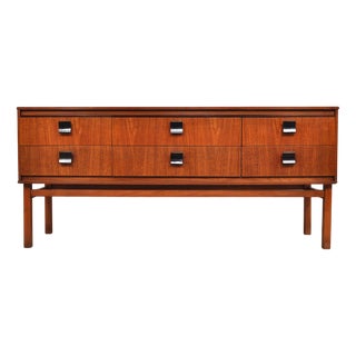 Vintage Sideboard in Teak, 1960s For Sale