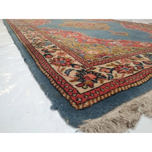 1970s Vintage Persian Sarouk Rug For Sale In New York - Image 6 of 7