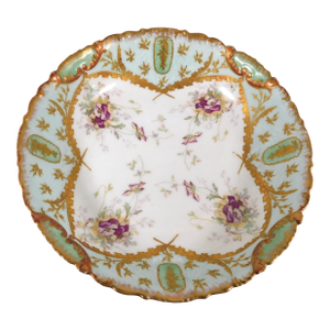 1900s Gorgeous Alfred Klingenberg Charles Dwenger Limoges Serving Bowl