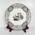 Black Antique U&C Plates from Sarreguemines, 1850, Set of 3 For Sale - Image 8 of 15