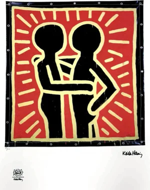 Keith Haring, Pop Art Composition, Print
