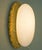 Vintage Glass Sconce with 234 Opaline Glass and Gilt Aluminum from Glashütte Limburg, 1970s For Sale - Image 6 of 16