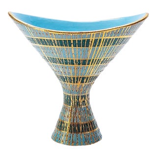 1950s Bitossi "Seta" Footed Bowl For Sale