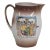 Staffordshire Ronney Pottery England Painted Pitcher Jug For Sale