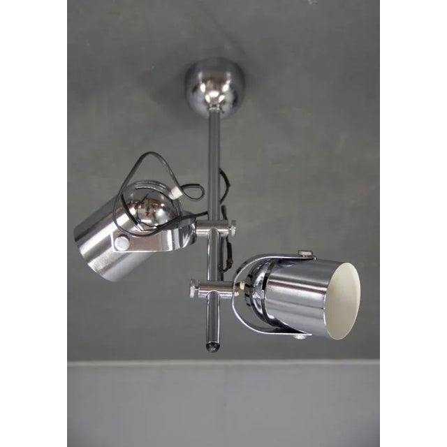 1970s Ceiling Light with Adjustable Shades from Indra, 1970s For Sale - Image 5 of 9