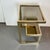 G-Shaped Side Table by Belgochrom for Dewulf Selection, Belgium, 1980s For Sale - Image 9 of 13