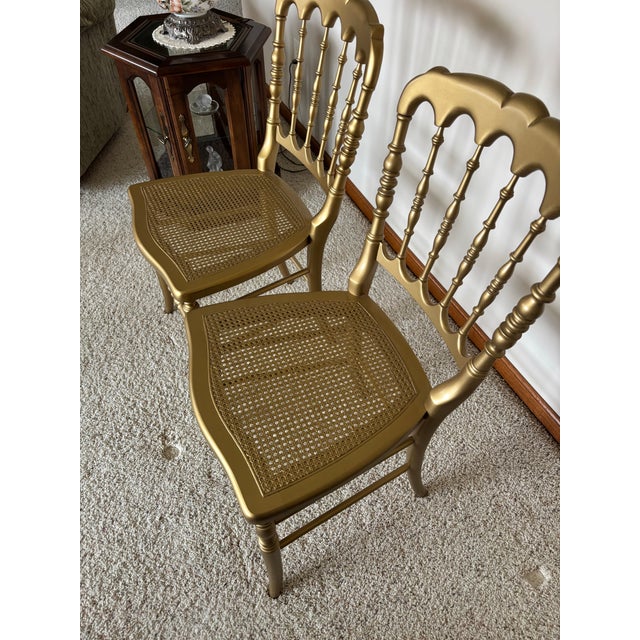Wood 1990s Tell City Chair Company 125th Anniversary Limited Edition Chairs For Sale - Image 7 of 8
