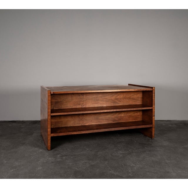 Art Deco Desk in Walnut by Bruno Paul for Veb Deutsche Werkstätten Hellerau, 1930s For Sale - Image 11 of 18