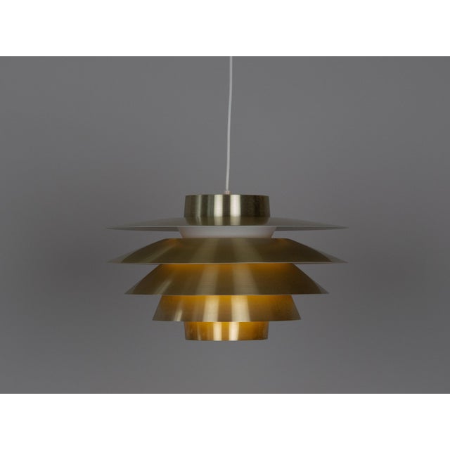 Vintage Danish Verona Lamp by Svend Middelboe for Lyfa, 1962 For Sale - Image 3 of 12