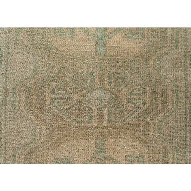 Turkish Mini Rug Oriental Hand Knotted Vintage Rug 1'9" x 3'3" #21051 For Sale - Image 4 of 8