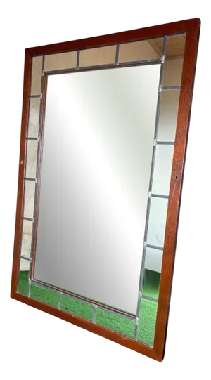 Vintage Mirror by AB Glas & Trä, 1970s