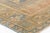 Vintage Distressed Turkish Oushak Rug in Pastel Blue and Cream For Sale - Image 4 of 10