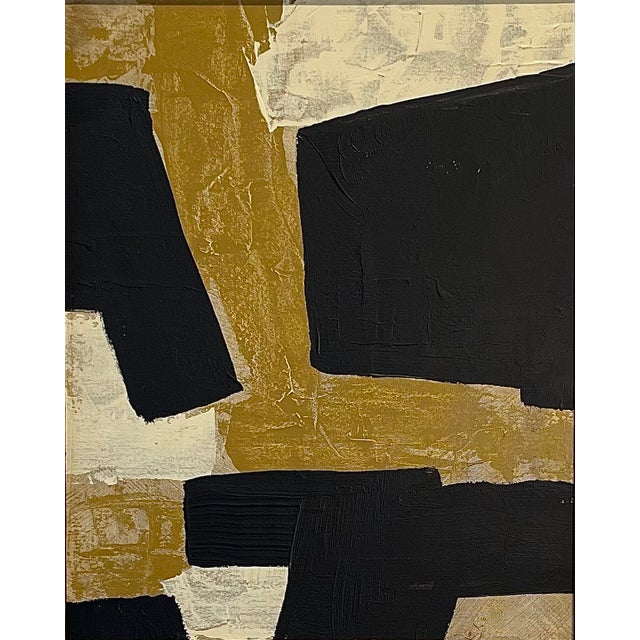 Paris No 1 by Murray Duncan - Contemporary Abstract Mixed Media Artwork For Sale