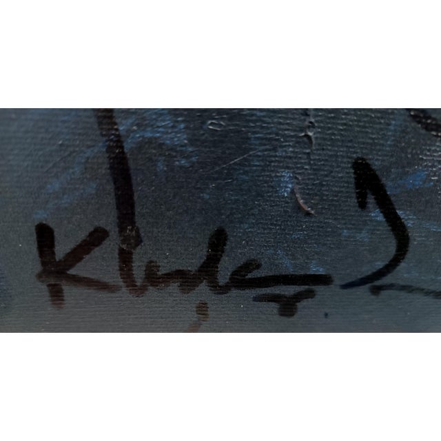 Ovidiu Kloska, Angel Waiting 237, Acrylic on Canvas For Sale - Image 6 of 10