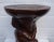 Carved Wooden Plant Stand in Teak, 1970s For Sale - Image 6 of 14