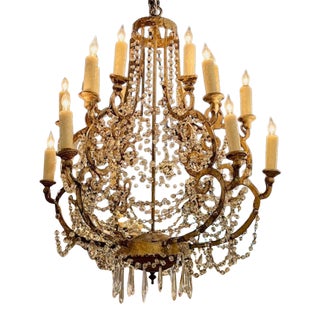 18th Century Italian Chandelier For Sale