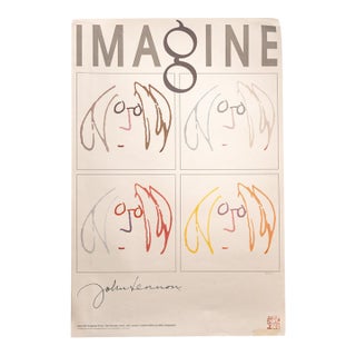 1992 Yoko Ono Limited-Edition Pop Art Lithograph Print, 80/5000 For Sale