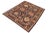 Shabby Chic Shabby Chic Ziegler Blue Tan Hand-Knotted Wool Rug - 8'2'' X 9'11'' For Sale - Image 3 of 8