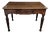 Antique Italian Walnut Rustic Desk, 1890s For Sale