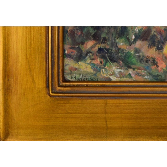 2020s Contemporary Impressionist Landscape Painting With Flowers For Sale - Image 5 of 5