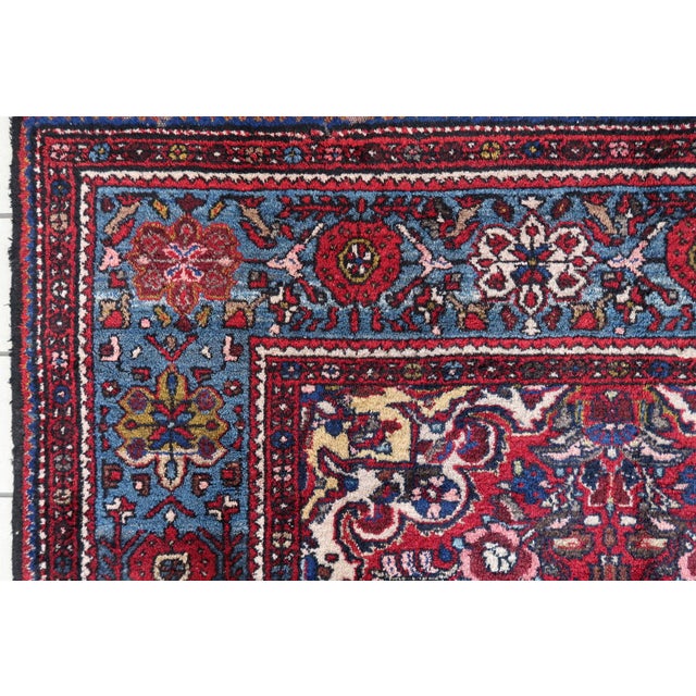 1960s, Handmade Vintage Persian Malayer Rug 5.4' X 10.6' For Sale - Image 14 of 15