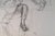 Evelyne Luez, Two Musicians, 20th Century, Pencil on Paper For Sale - Image 3 of 9